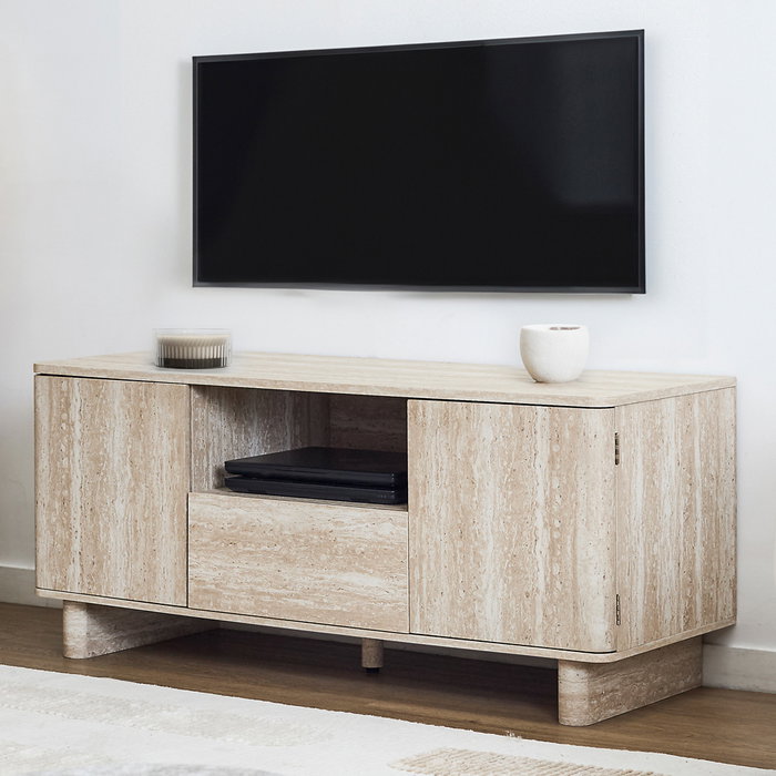 Home Deco Factory Mueble TV Pietra Colección Terra Nova 110x39x48 cm