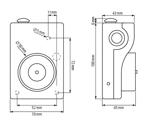 EATON ELECTRIC Electroimán de retención 24VDC 490N