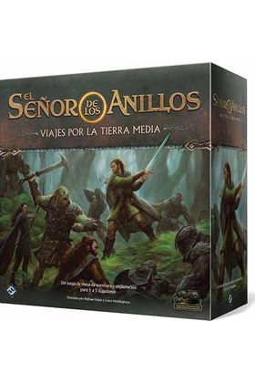 Asmodee El Señor de los Anillos: Viajes por la Tierra Media