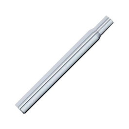 Ergotec Tija de Sillín 31.6 x 300 mm Aluminio Plata - Sin Suspensión