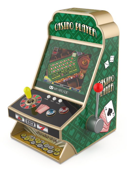 MY-MY ARCADE GAMING My Arcade Portable Gaming System Casino Player (31 Juegos Incluidos) MY-MY ARCADE GAMING My Arcade Portable Gaming System Casino Player (31 Juegos Incluidos)