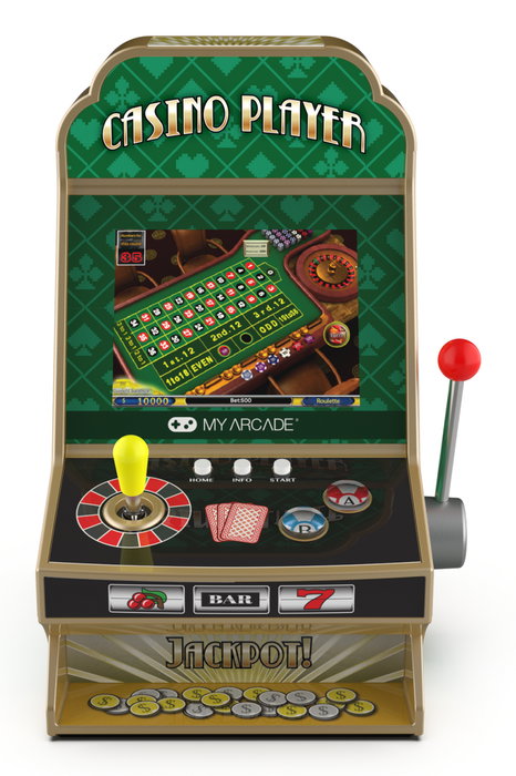MY-MY ARCADE GAMING My Arcade Portable Gaming System Casino Player (31 Juegos Incluidos) MY-MY ARCADE GAMING My Arcade Portable Gaming System Casino Player (31 Juegos Incluidos)