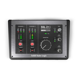 SSL Interfaz de Audio Ssl2+ Mkii USB-C 2x4, 32-bit/192kHz, 2 Preamplificadores SSL, 4K Legacy, Loopback, Paquete Software