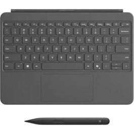 Microsoft Teclado para Surface Pro 12 Pulgadas con Surface Slim Pen Haptic - Teclado y Lápiz Digital para Dibujo y Productividad