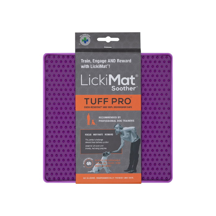 Lickimat Comedero Antiestrés Soother Protuff Lila