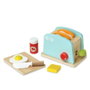 KioKids Tostadora de Madera con Accesorios Azul