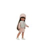 Muñecas Arias Muñeca Elegance Chic Kids Carlota 36 cm con Pelo, Cuerpo de Vinil