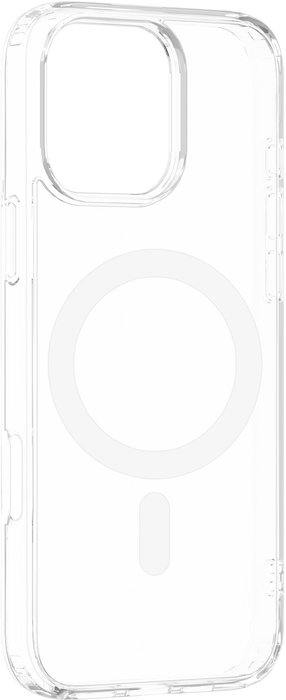 eSTUFF Funda Híbrida Magnética INFINITE OSLO para iPhone 16 Pro - Transparente - 86% Plástico Reciclado