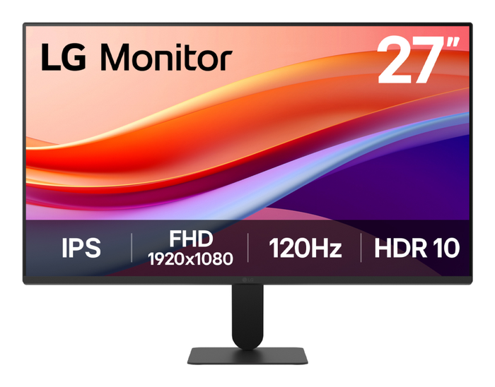 LG 27U411A-B Monitor Gaming 27" Full HD (1920x1080) IPS 120Hz 5ms HDR10 VESA, Negro LG 27U411A-B Monitor Gaming 27" Full HD (1920x1080) IPS 120Hz 5ms HDR10 VESA, Negro