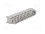 HARTING Conector DIN 41612 de 32 pines, macho, angular 90°