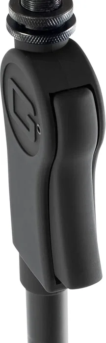 FRAMEWORKS Soporte de Micrófono Deluxe con Base Redonda de 10", Altura Ajustable 914-1651 mm, Negro