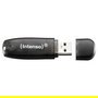 Intenso STICK Rainbow USB Flash Drive 2.0 3x32GB Pack (Yellow/Red/Black) - Velocidad Lectura 28 MB/s, Transparente