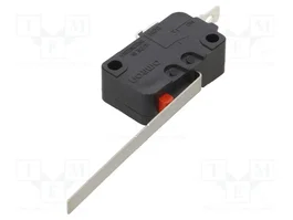 Aratas (Formerly Omron Components) Microconmutador SNAP ACTION D3V, 16A/250VAC, con palanca, SPST-NO