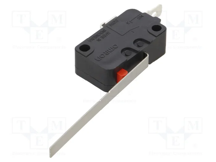 Aratas (Formerly Omron Components) Microconmutador SNAP ACTION D3V, 16A/250VAC, con palanca, SPST-NO Aratas (Formerly Omron Components) Microconmutador SNAP ACTION D3V, 16A/250VAC, con palanca, SPST-NO