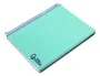 Liderpapel Cuaderno espiral A4 Micro Wonder verde turquesa 120 hojas cuadrícula 5mm