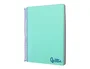 Liderpapel Cuaderno espiral A4 Micro Wonder verde turquesa 120 hojas cuadrícula 5mm
