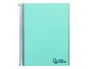 Liderpapel Cuaderno espiral A4 Micro Wonder verde turquesa 120 hojas cuadrícula 5mm