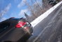 Fox Silenciador Trasero para BMW F11 535D con Colas Pulidas Plateadas