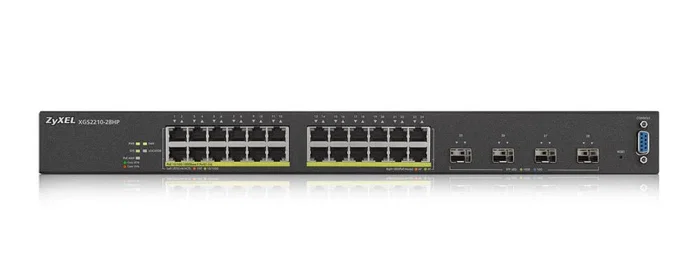 Zyxel XGS2210-28HP Switch Gestionado L2 Gigabit Ethernet con PoE, 24 Puertos y 4 SFP+