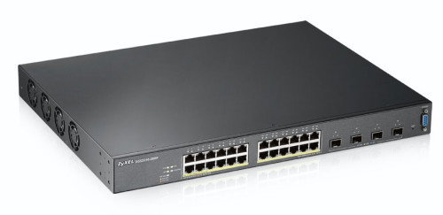 Zyxel XGS2210-28HP Switch Gestionado L2 Gigabit Ethernet 24 Puertos con PoE 375W Negro