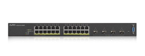 Zyxel XGS2210-28HP Switch Gestionado L2 Gigabit Ethernet 24 Puertos con PoE 375W Negro
