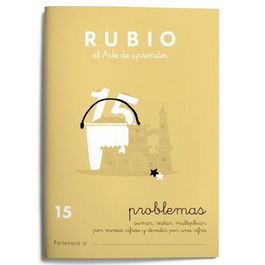 Rubio Cuaderno de Problemas Nº 15 (Set de 10) (Set de 10)