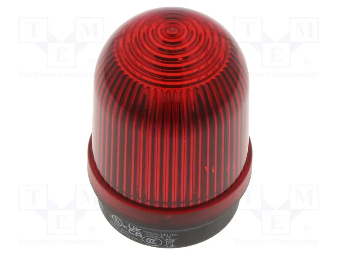 WERMA Señalizador Luminoso Rojo de Luz Continua WERMA Señalizador Luminoso Rojo de Luz Continua