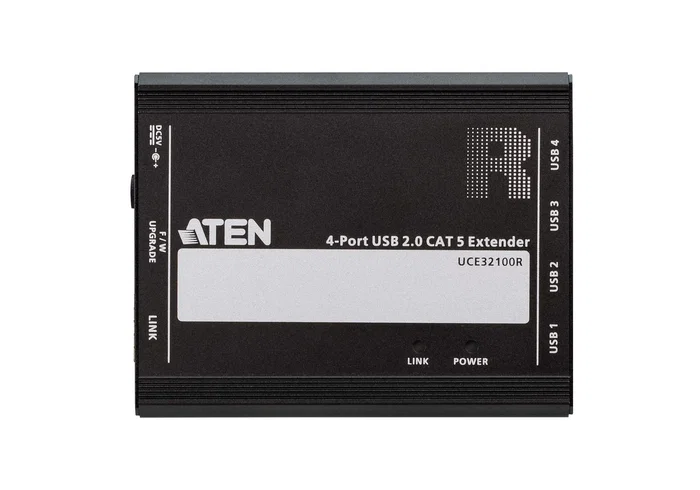 Aten UCE32100-AT-G Extensor USB 2.0 de 4 Puertos por Cat 5 hasta 100m