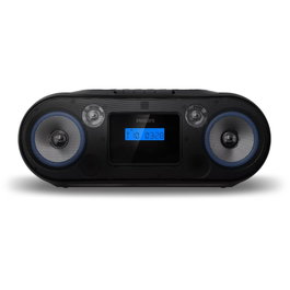 Philips TAZ7500/10 Reproductor de CD, Radio y Casete Negro