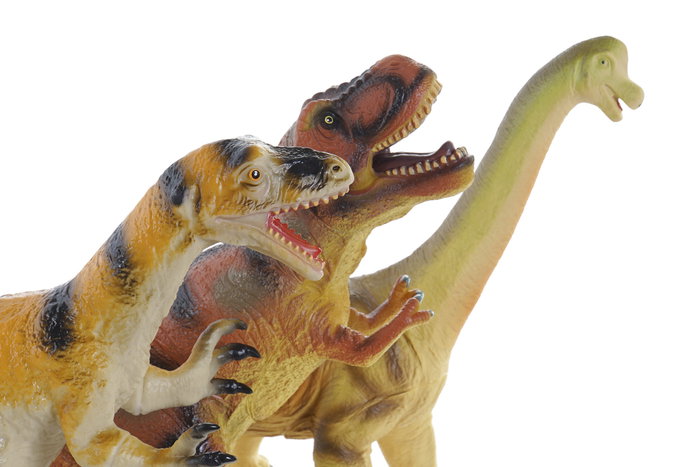 DKD Home Decor Set de Dinosaurios Blandos de PVC Multicolor DKD Home Decor Set de Dinosaurios Blandos de PVC Multicolor