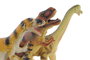 DKD Home Decor Set de Dinosaurios Blandos de PVC Multicolor