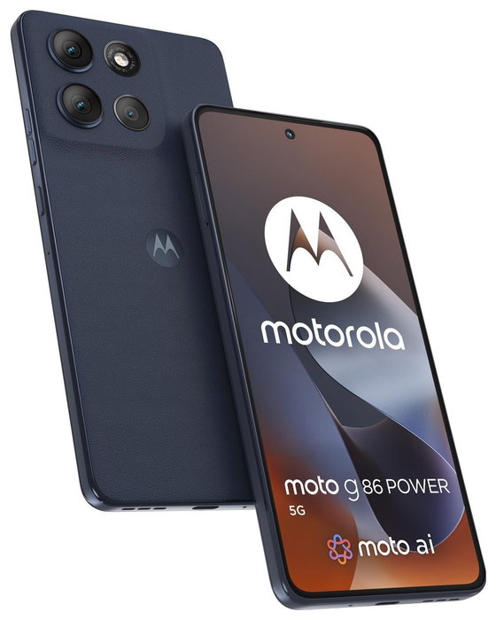 Motorola Moto G86 Power 5G 12GB RAM 256GB Spellbound Dark Blue Motorola Moto G86 Power 5G 12GB RAM 256GB Spellbound Dark Blue