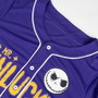 Nightmare Before Christmas Camiseta Corta Baseball Adulto Color Lila Talla XXL