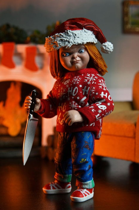 Neca Chucky Ultimate Holiday Edition Figura 18 cm Coleccionable Serie TV Terror