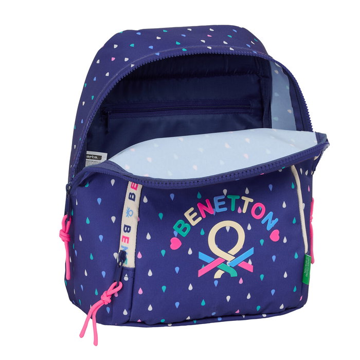 Mochila Benetton Drop Multicolor 25 x 30 x 13 cm