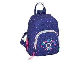 Safta Mochila mini Benetton drop 300x250x130 mm
