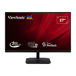 ViewSonic Monitor VA2732-H-2 27" Full HD IPS LED 100Hz 1ms Negro, Pantalla Sin Marco, HDMI, VESA, Flicker Free, Low Blue Light