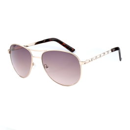 Guess GF0408-6132F Gafas de sol para mujer en Dorado con cristal Marrón