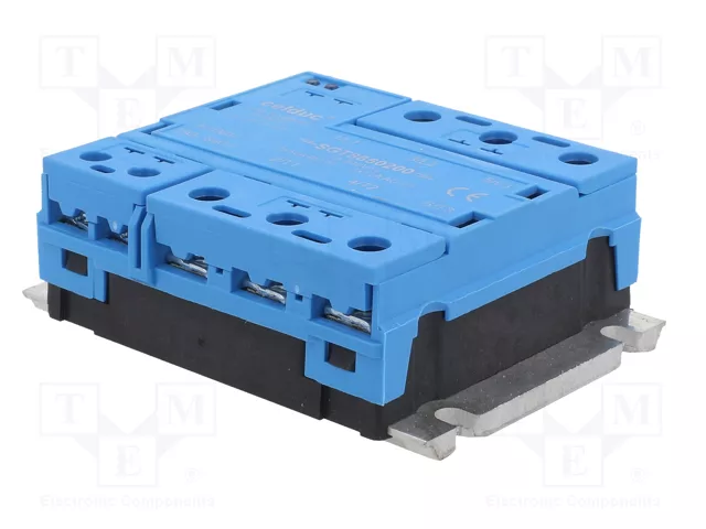 CELDUC SGT8850200 Relé de semiconductor trifásico 50A 24÷640VAC CELDUC SGT8850200 Relé de semiconductor trifásico 50A 24÷640VAC