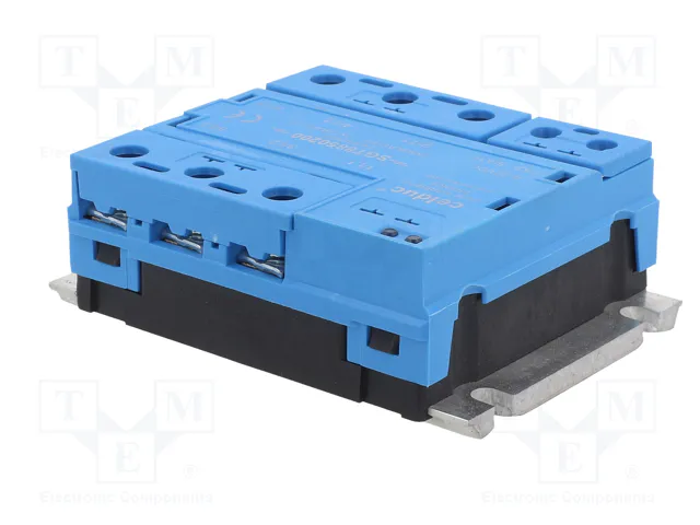 CELDUC SGT8850200 Relé de semiconductor trifásico 50A 24÷640VAC CELDUC SGT8850200 Relé de semiconductor trifásico 50A 24÷640VAC