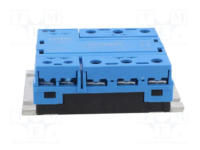 CELDUC SGT8850200 Relé de semiconductor trifásico 50A 24÷640VAC CELDUC SGT8850200 Relé de semiconductor trifásico 50A 24÷640VAC