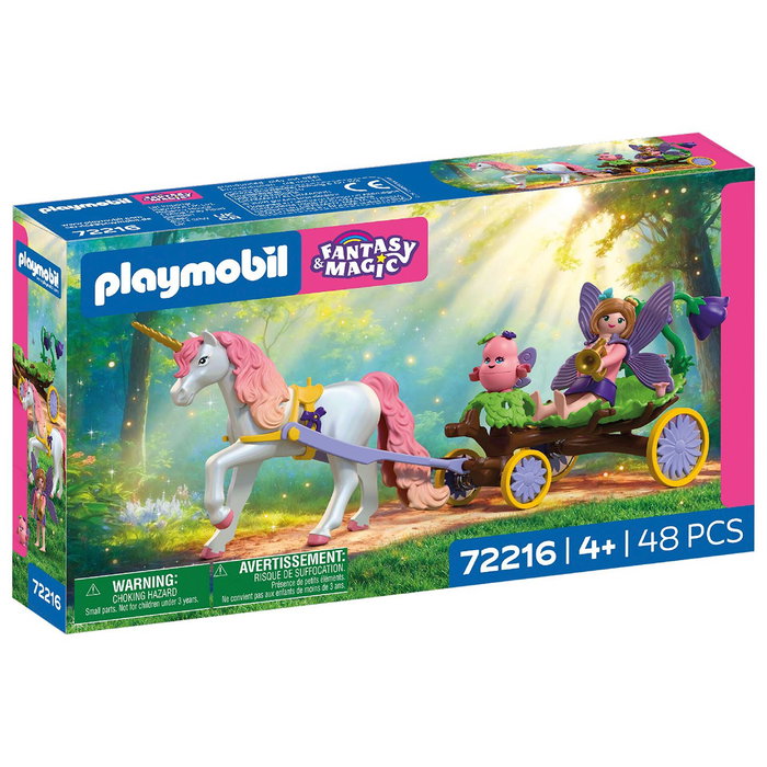 PLAYMOBIL Carruaje con Unicornio 72216 PLAYMOBIL Carruaje con Unicornio 72216