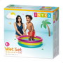 Piscina Hinchable para Niños Intex Arcoíris Aros 63 L 86 x 25 x 86 cm (12 Unidades)