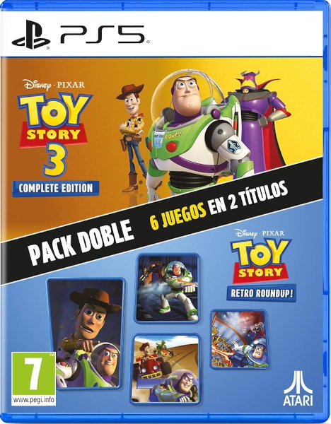 AT-ATARI Toy Story: Retro Roundup! + Toy Story 3 Complete Edition Double Pack AT-ATARI Toy Story: Retro Roundup! + Toy Story 3 Complete Edition Double Pack