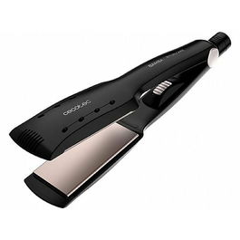 Cecotec Plancha de Pelo Bamba RitualCare 900 Max titanio 43W placas anchas Wet&Dry negro