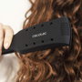 Cecotec Plancha de Pelo Bamba RitualCare 900 Max titanio 43W placas anchas Wet&Dry negro