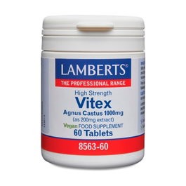 Lamberts Vitex Agnus Cactus 60 cápsulas - Suplemento de Sauzgatillo