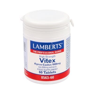 LAMBERTS Vitex Agnus Castus 1000 mg (60 Tabletas)