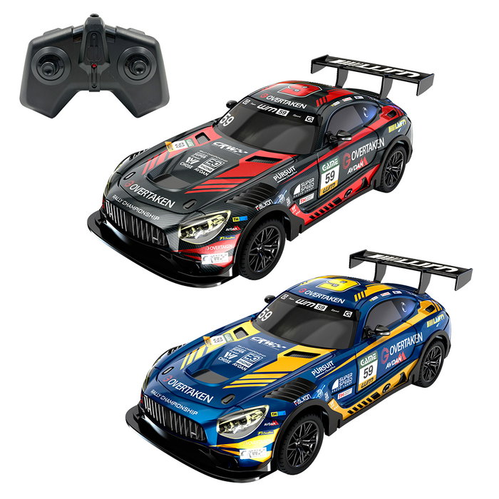 TACHAN Vehículo GT-Speed Racing 1:18 R/C con Luces TACHAN Vehículo GT-Speed Racing 1:18 R/C con Luces