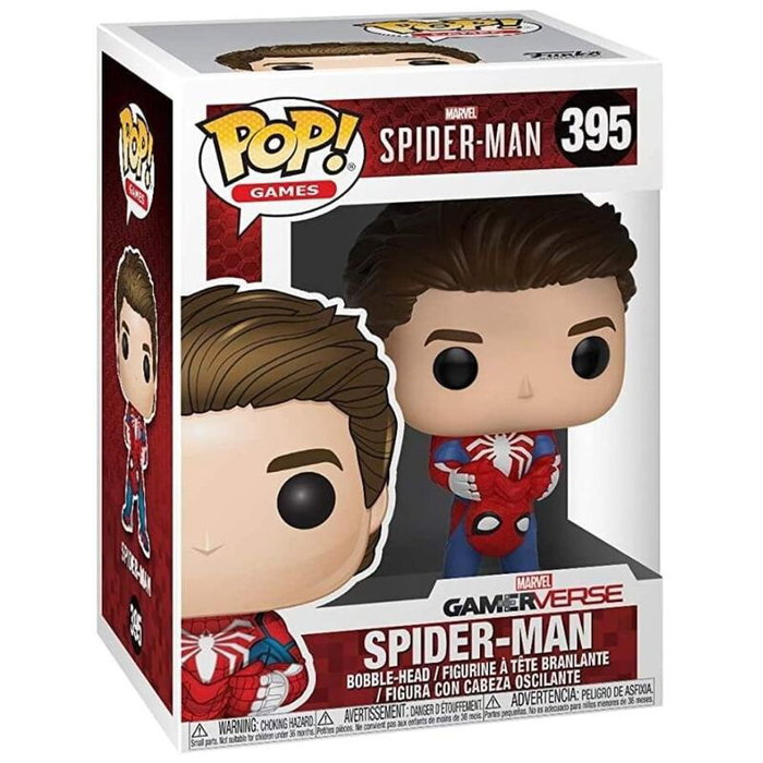 Funko Figura POP Marvel Spiderman unmasked Spider-Man Figura Vinilo 9cm